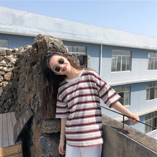 Áo phông kẻ ngang ulzzang