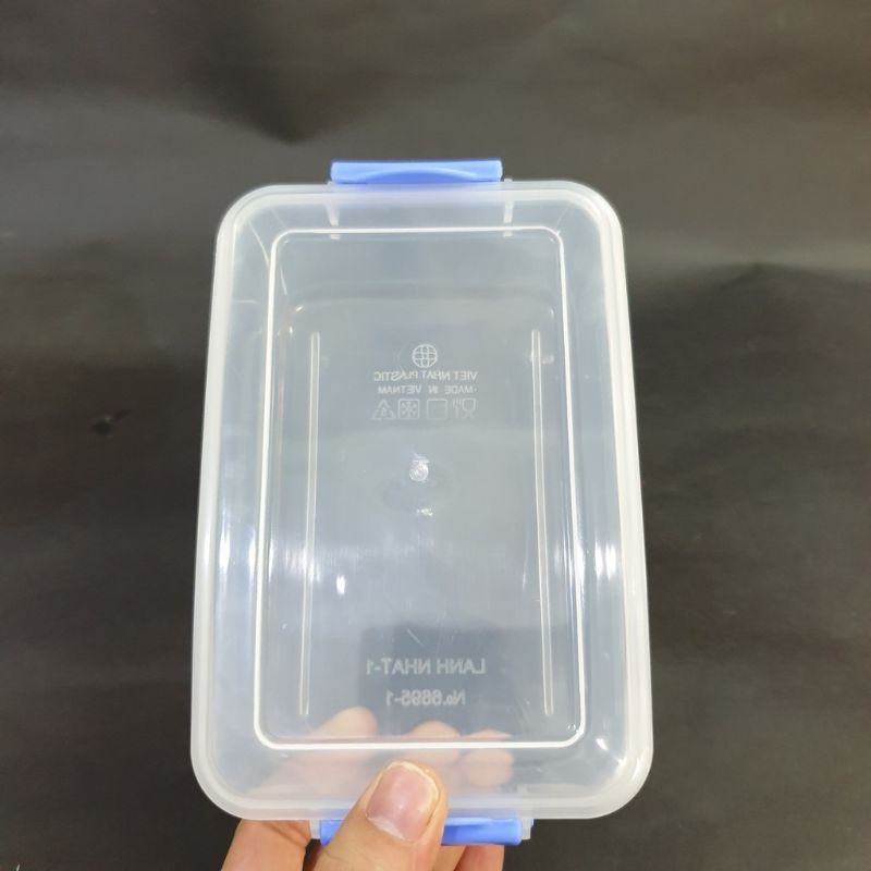 Bộ 3 hộp lạnh thực phẩm có khóa chốt 2 bên Việt Nhật 6695