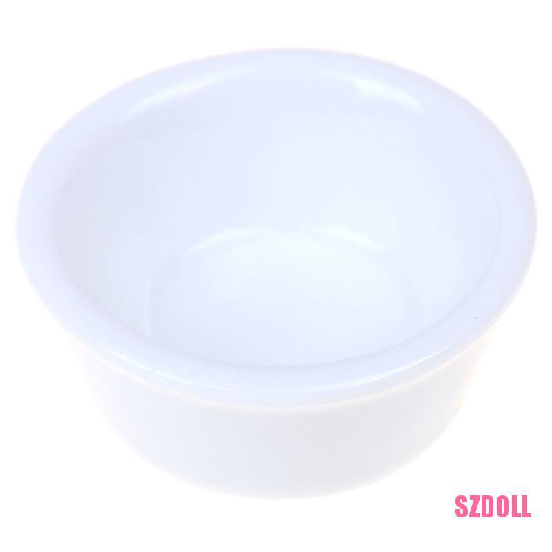 Mô Hình Chậu Hoa Trắng Bằng Gốm Tỉ Lệ 1:12 Dành Cho Nhà Búp Bê SZDOLL6