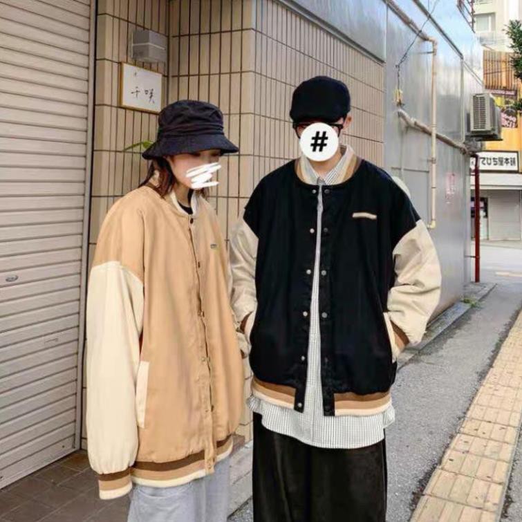 Áo khoác dù bomber unisex form rộng Wanstop phong cách thời trang kmg