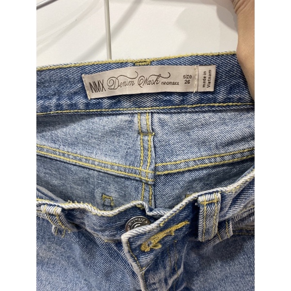 Pass quần jean ống loe ninomax