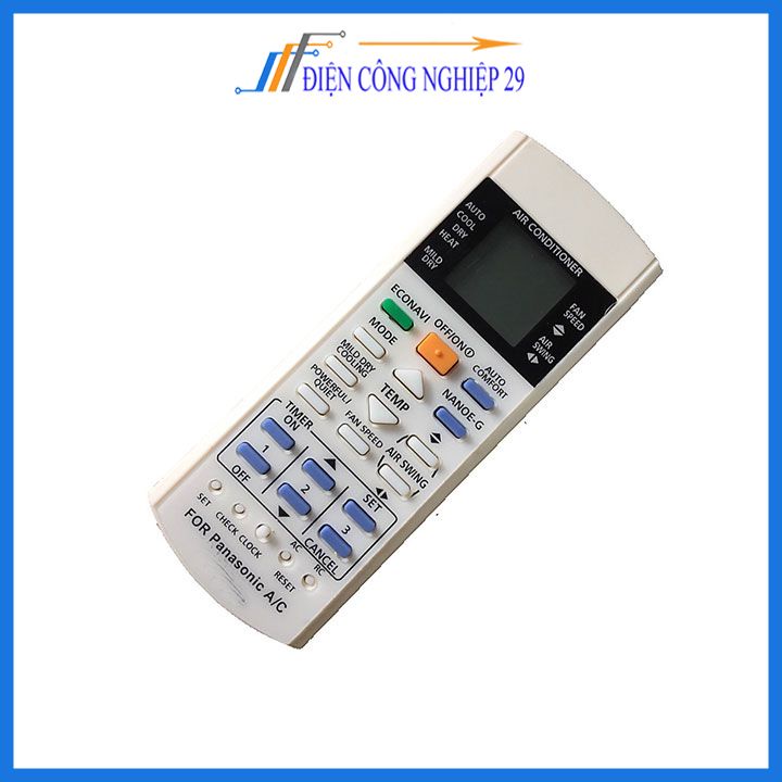 Điều Khiển Điều Hòa Panasonic Loại 15 Nút Nhấn giá rẻ nhất chất lượng