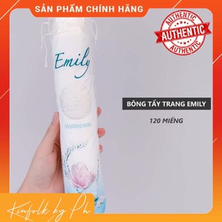 Bông tẩy trang Đức siêu mềm Emily wattepads 120 miếng