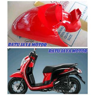 Tấm chắn bùn trước màu đỏ cho xe honda scoopy 2018-2019
