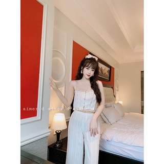 Set đồ ngủ đũi quần dài