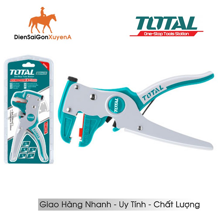 Kìm kiềm tuốt dây điện mỏ quạ 7inch Total THT15606 - DSG