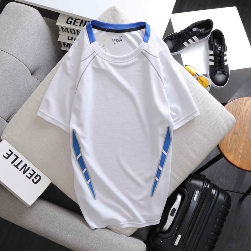 Áo thun nam 🍀 vải caro mè 🍀 chất mát, độ co giãn cao