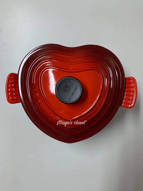 Nồi gang Le Creuset trái tim - Made in France