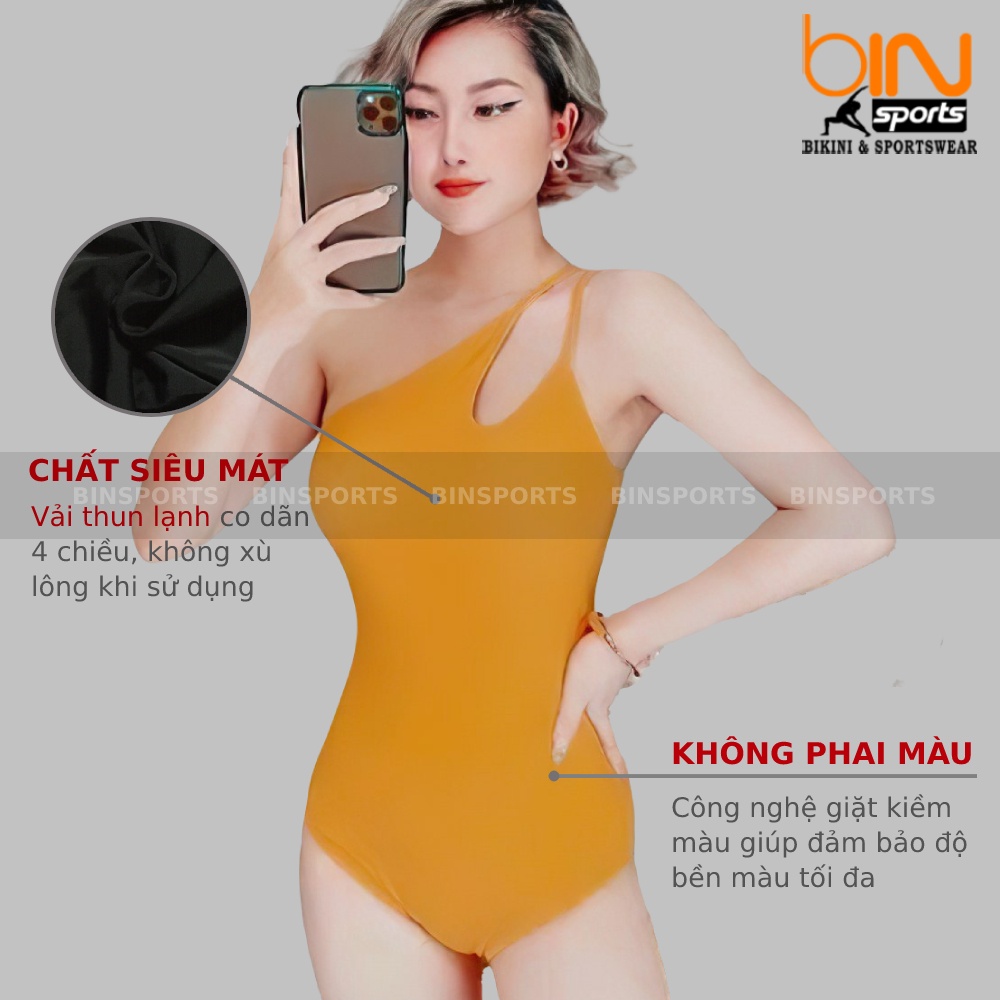 Bộ Bơi Nữ Một Mảnh Đi Biển Freesize Bin Sports BHV049