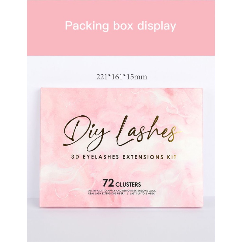 Lông mi giả trong suốt tự nhiên dạng lỏng kèm nhíp gắp tiện lợi | BigBuy360 - bigbuy360.vn