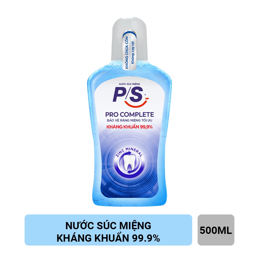Nước Súc Miệng P/S Kháng Khuẩn 500ml