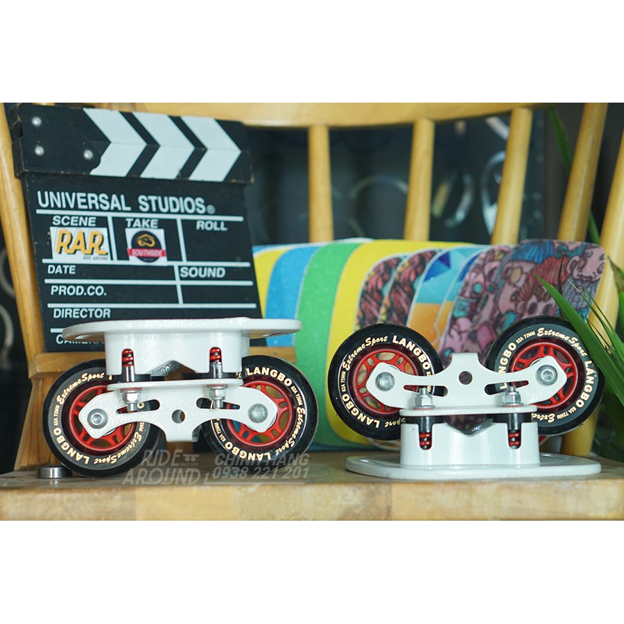 ✹☾♧Ván Trượt Freeline skate có Lò Xo -  Chịu Lực Cao, Siêu bền,