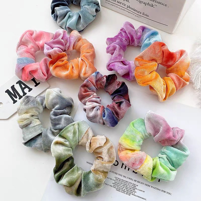 Cột Tóc Nhung Loang Màu - COT1115