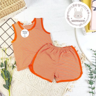 Bộ ba lỗ sọc hàng MINKYMOM