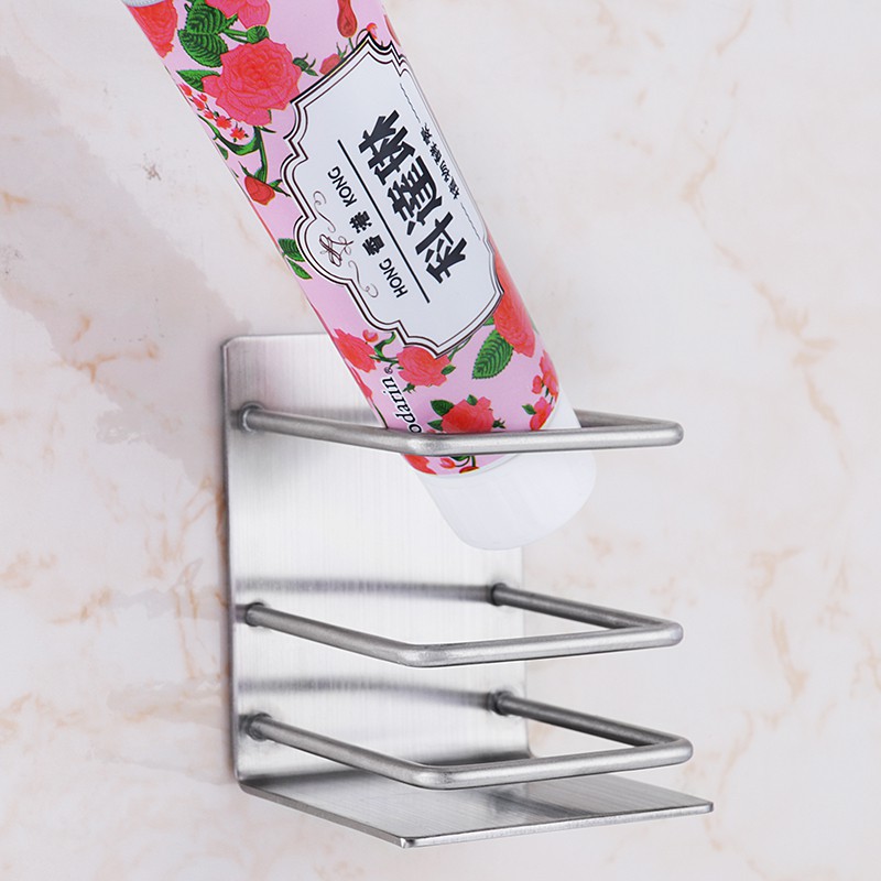 Giá đỡ bàn chải đánh răng gắn tường bằng thép không gỉ 304 tiện dụng
