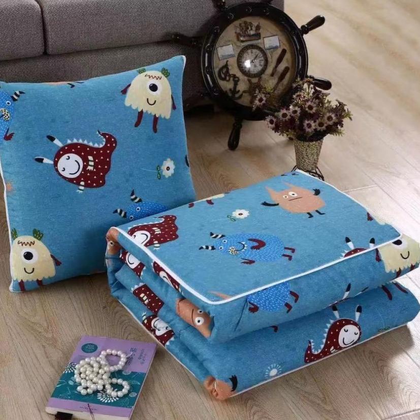 Bộ Chăn Gối 2 Trong 1 Dành Cho Trẻ Em Và Người Lớn