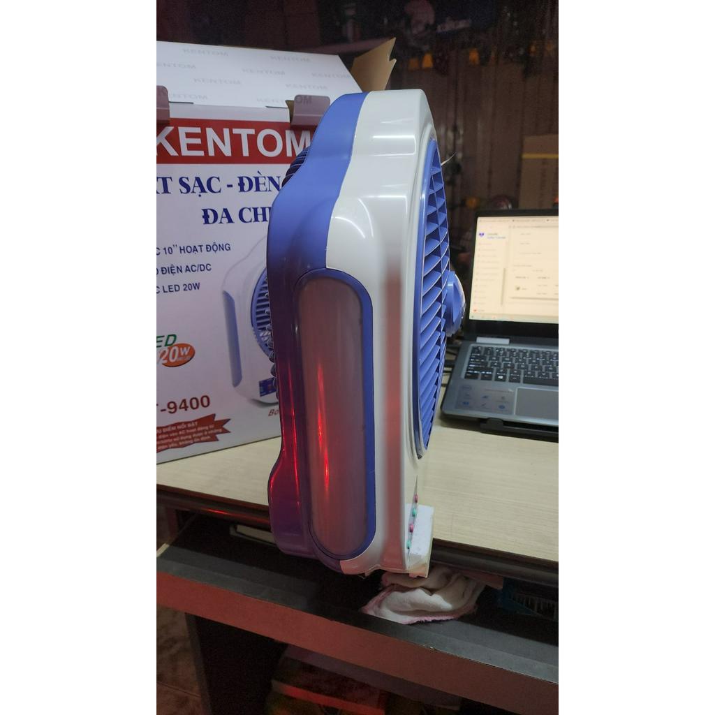 QUẠT SẠC KENTOM 9400 1 bình và 2 bình