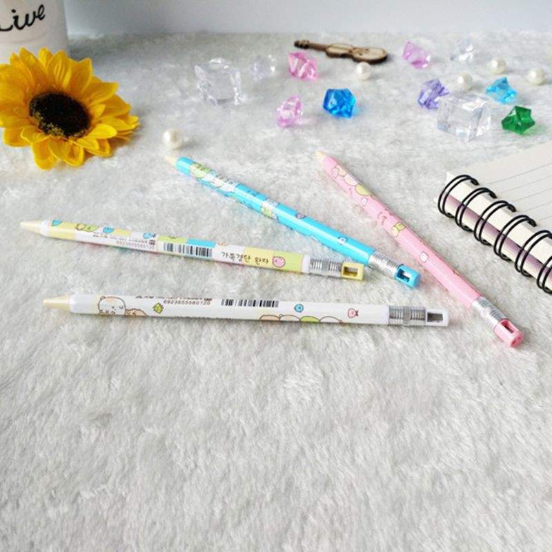 4 Chiếc Bút Chì Bấm 2.0mm Màu Ngẫu Nhiên