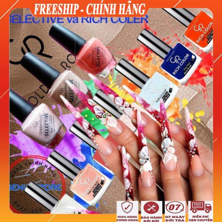 [ FreeShip - XẢ KHO CẮT LỖ ] Sơn móng tay đẹp siêu bóng mịn/ Màu sơn móng chân đẹp chính hãng golden rose