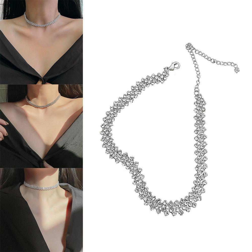 Vòng Cổ Lấp Lánh MIH Row|Trang Sức Vòng Cổ|Vòng Cổ Choker Thời Trang Cá Tính Cho Nữ