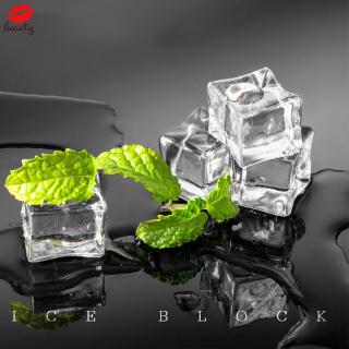 16 viên đá pha lê giả trong suốt kích thước 2x2cm