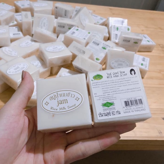 Xà phòng cám gạo Jam Rice Milk Soap Thái Lan