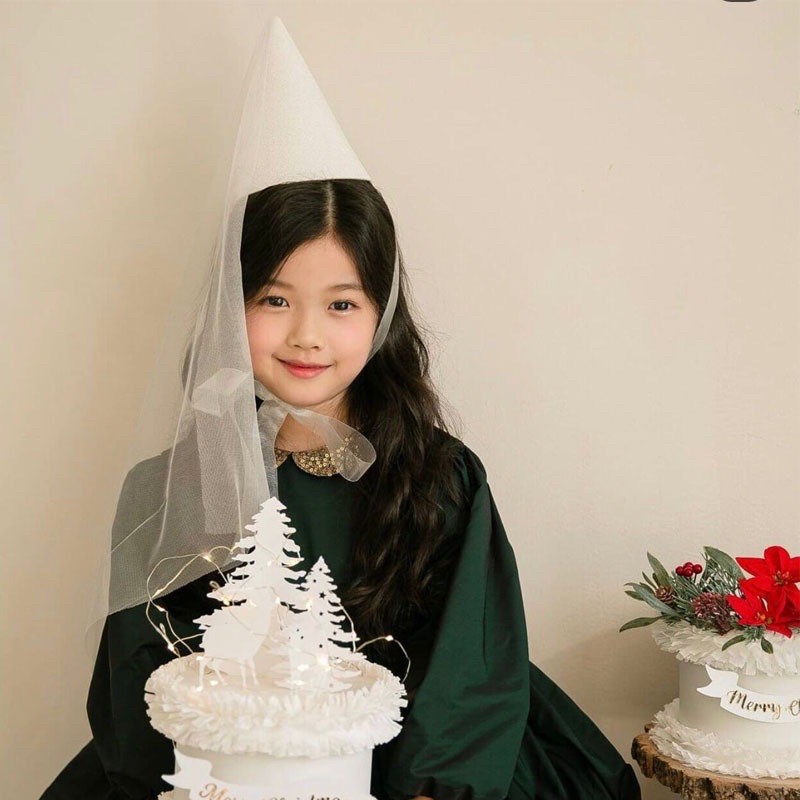 Mũ/nón công chúa dự tiệc Little Princess phong cách Hàn Quốc cho bé