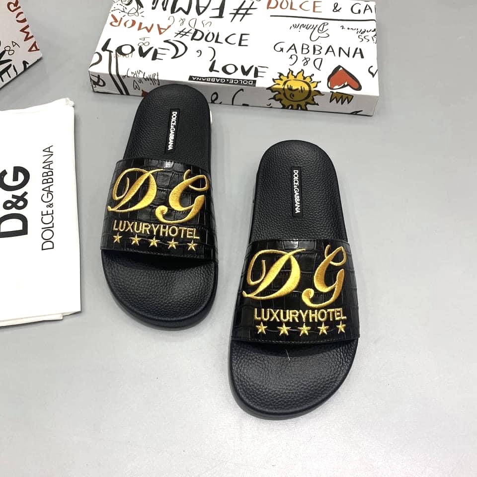 Dép lê quai ngang Dolce Gabbana Luxury [ Dota ]