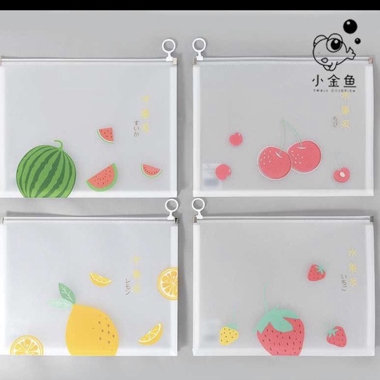 Túi đựng bài kiểm tra khoá Zip A5