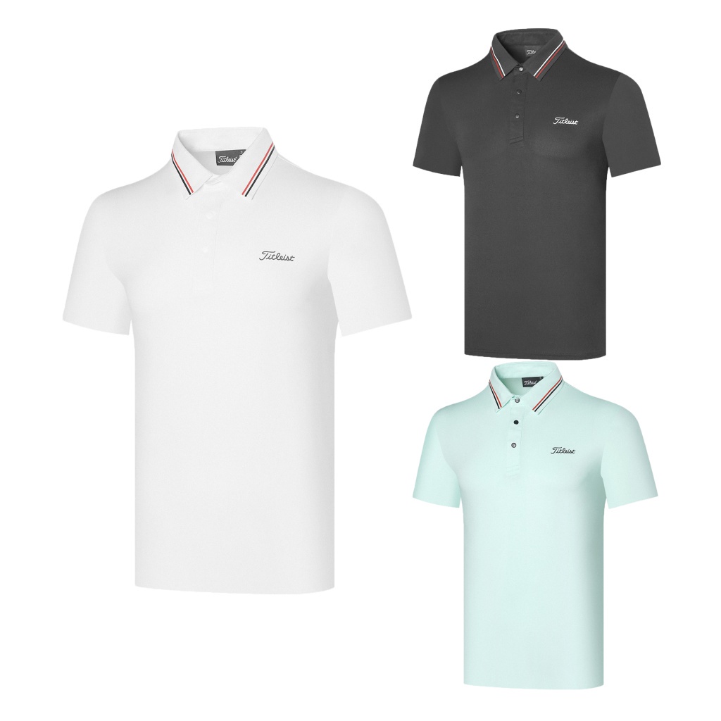 Áo Thun POLO Tay Ngắn Thoáng Khí Thời Trang Cho Nam