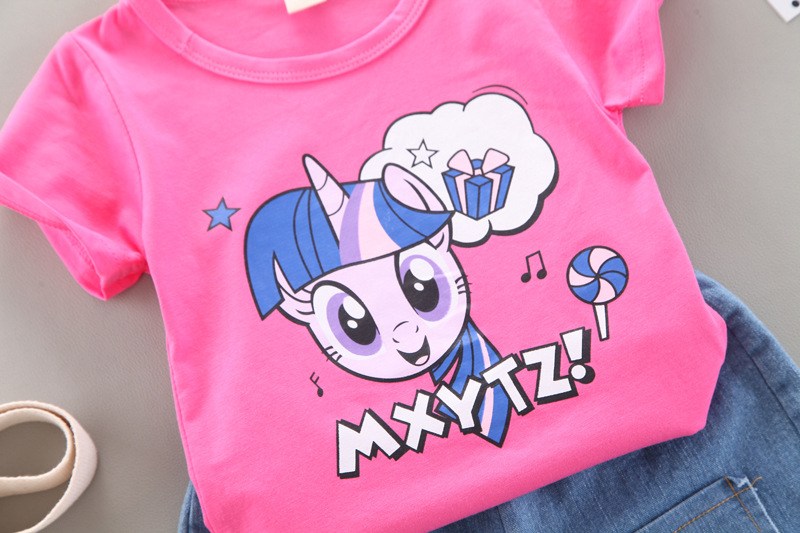 Nữ trang áo vest thời trang 0-4 tuổi nữ sinh hoạt hình con trai dễ thương vải bông áo thun cô áo thun cô áo thun | BigBuy360 - bigbuy360.vn