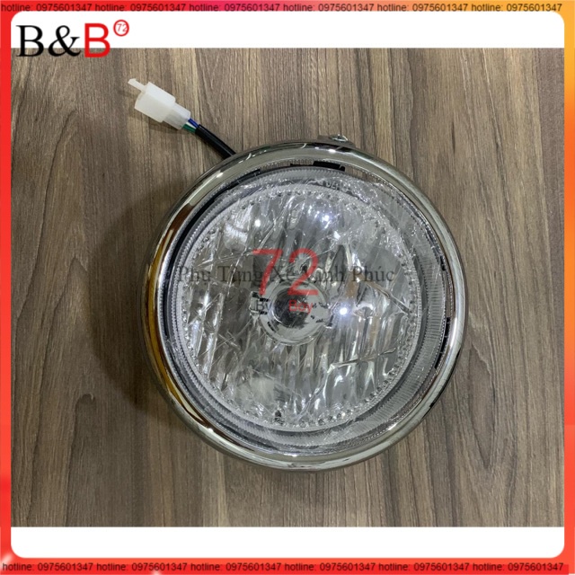 (Giảm sốc 5%) Đèn pha Cub 81 đời mới -PHỤ TÙNG XE