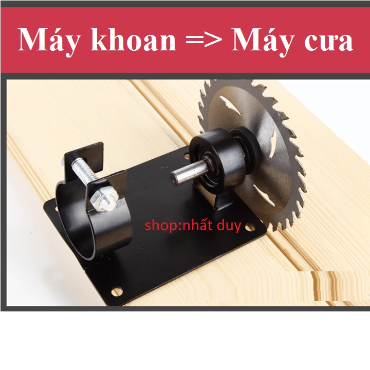 Bộ chuyển máy khoan thành máy cắt