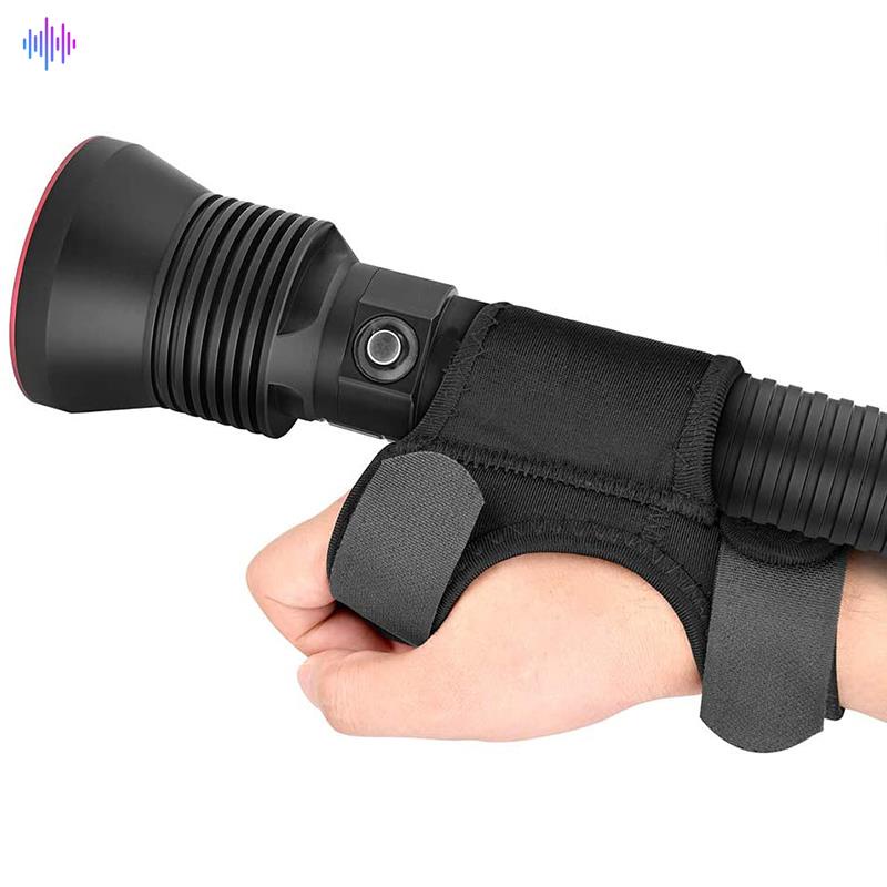 Găng Tay Tích Hợp Đèn Pin Đeo Cổ Tay Siêu Bền Dùng Khi Đi Câu Cá / Lặn Dưới Nước