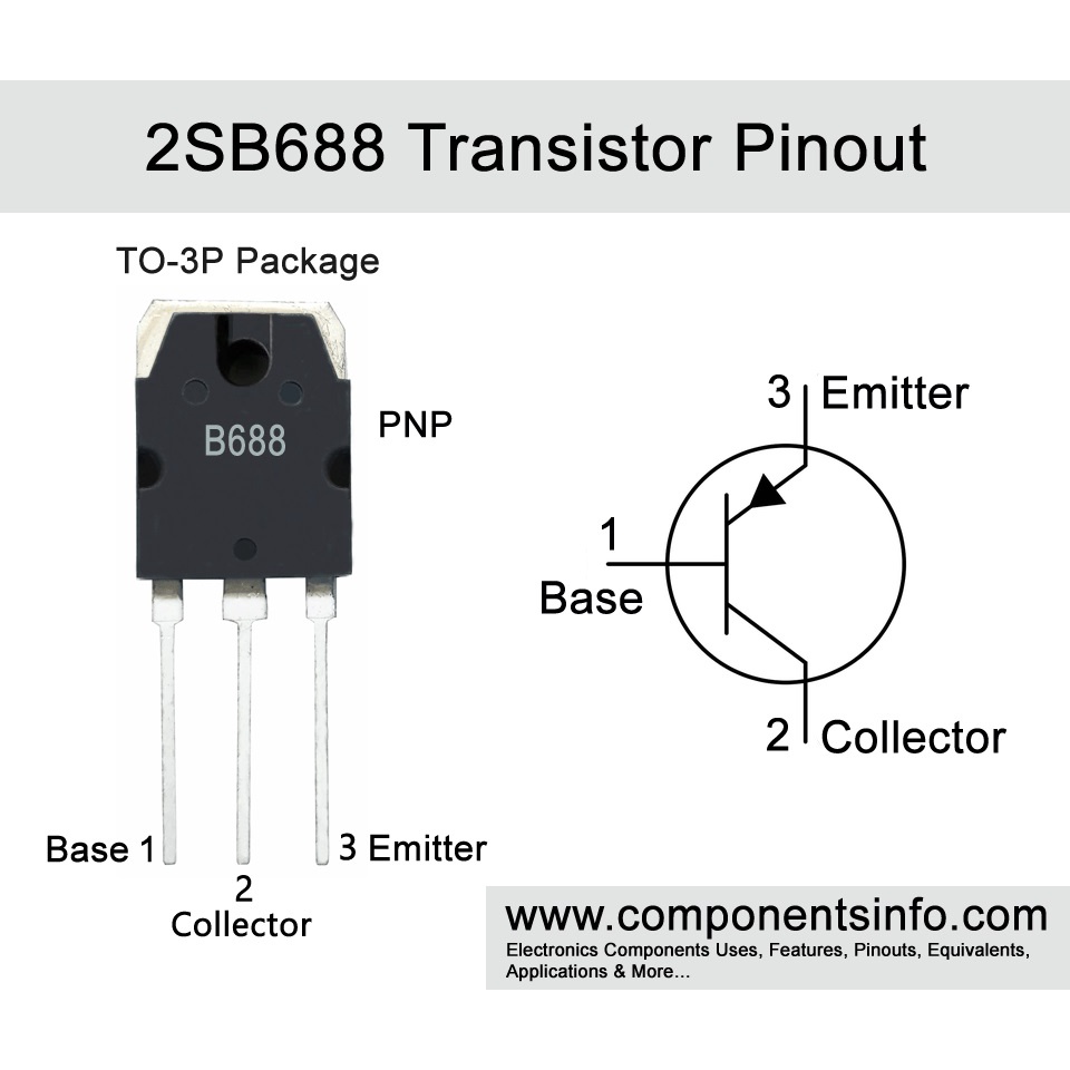 Sò công suất - Transistor D718 - B688 Hàng mới - chân dài