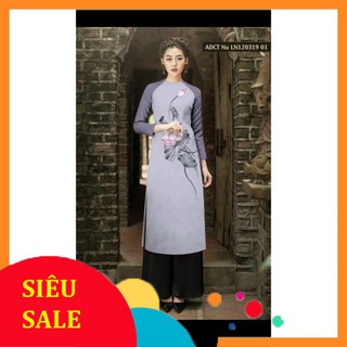 [BÃO SALE ] Áo Dài Cách Tân In 3D Xinh