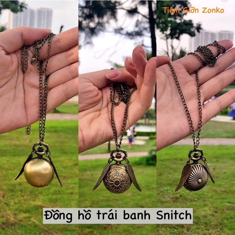 Đồng hồ quả quýt trái banh Golden Snitch - Harry Potter