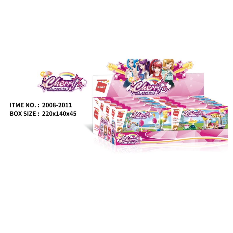 Đồ chơi lắp ráp lego xếp hình mô hình khu vui chơi dành cho bé gái - 2008