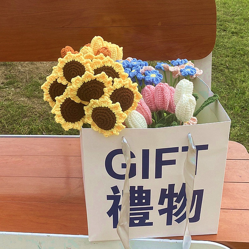 Bó Hoa Hướng Dương Nhân Tạo Trang Trí Nhà Ở