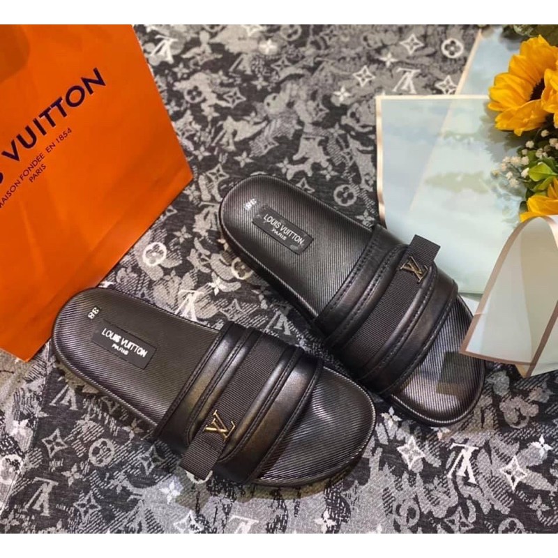 💥FREESHIP💥Dép lê Nam quai ngang 2021-Dép lê da CAO CẤP Nam New