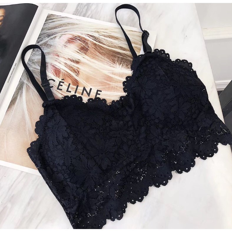 Áo Bra Ren Hoa Siêu Đẹp 343 Free Size