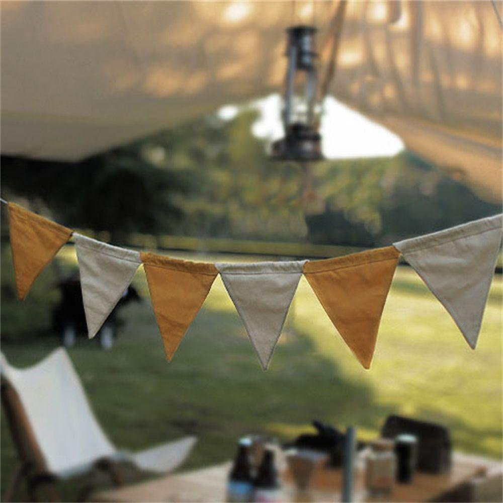 Bộ 10 Cờ Treo Trang Trí Lều Cắm Trại / Leo Núi Thiết Kế Đặc Biệt