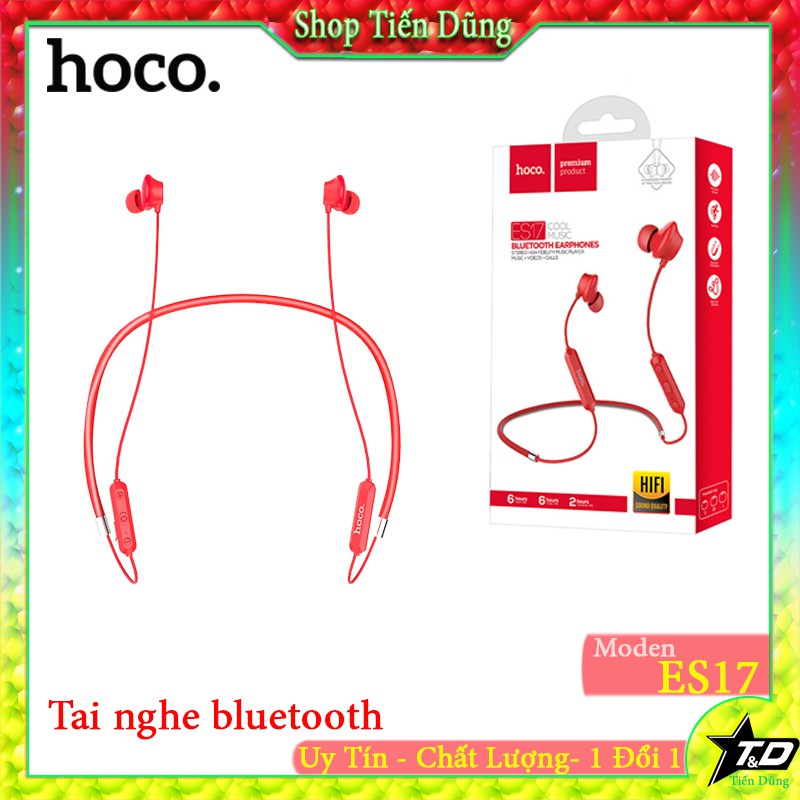 Tai nghe bluetooth hoco ES17 V4.2 dáng thể thao kiểu quảng cổ