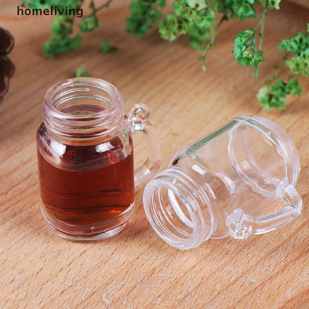 1 Ly Nhựa Trong Suốt Trang Trí Nhà Búp Bê 1: 12 1: 6