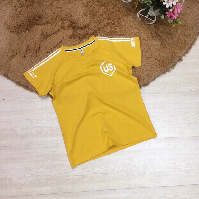 Áo US cotton xước bt