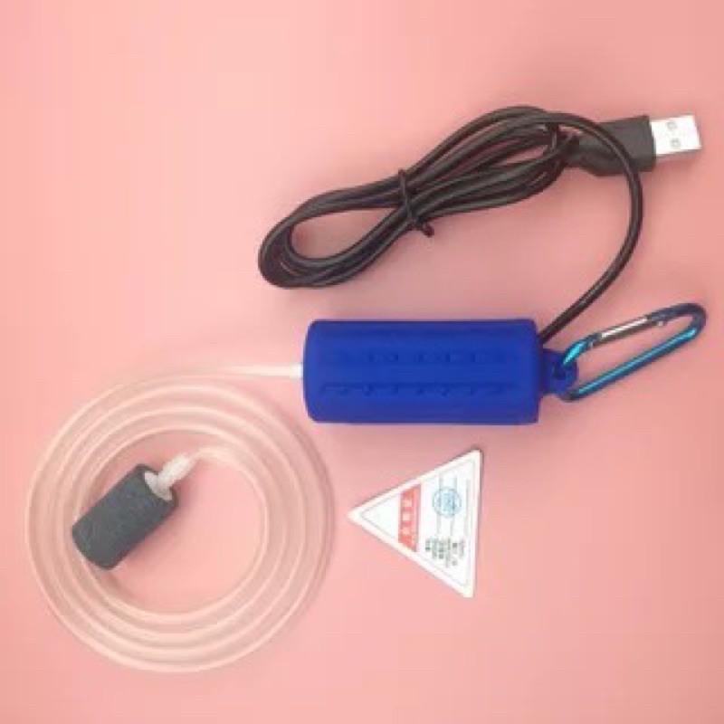 [Full]Máy sủi oxy kết nối usb siêu êm cho bể cá cảnh - máy sủi oxi bể cá