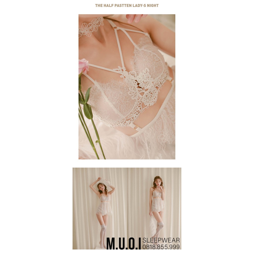 SX 2-VÁY NGỦ REN QUẢNG CHÂU SEXXY-MUỐI SLEEPWEAR | BigBuy360 - bigbuy360.vn