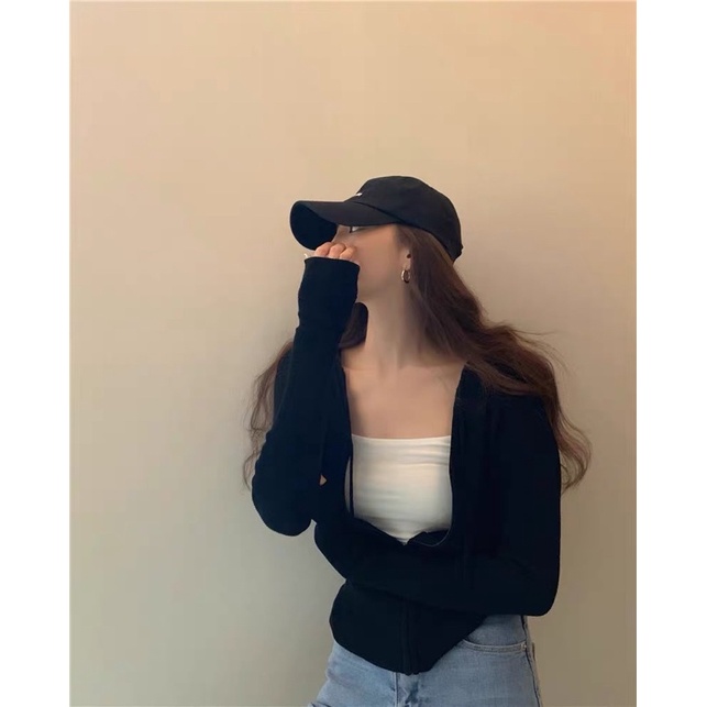 Áo khoác thun tăm hot hit ❌ SALE SOCK ❌ hàng quảng châu loại 1