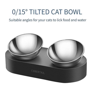 Bát ăn đôi inox chống gù lưng Petkit