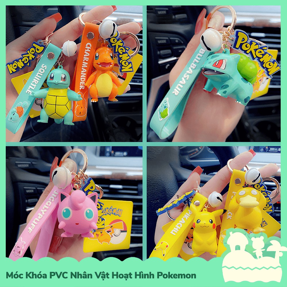 [Sẵn VN] Móc Khóa PVC Nhân Vật Hoạt Hình Anime Manga